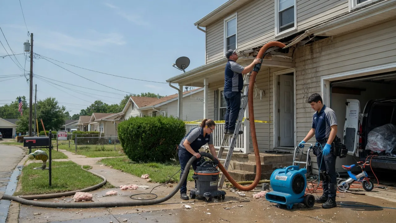 Water Damage Restoration in Campus, IL near me